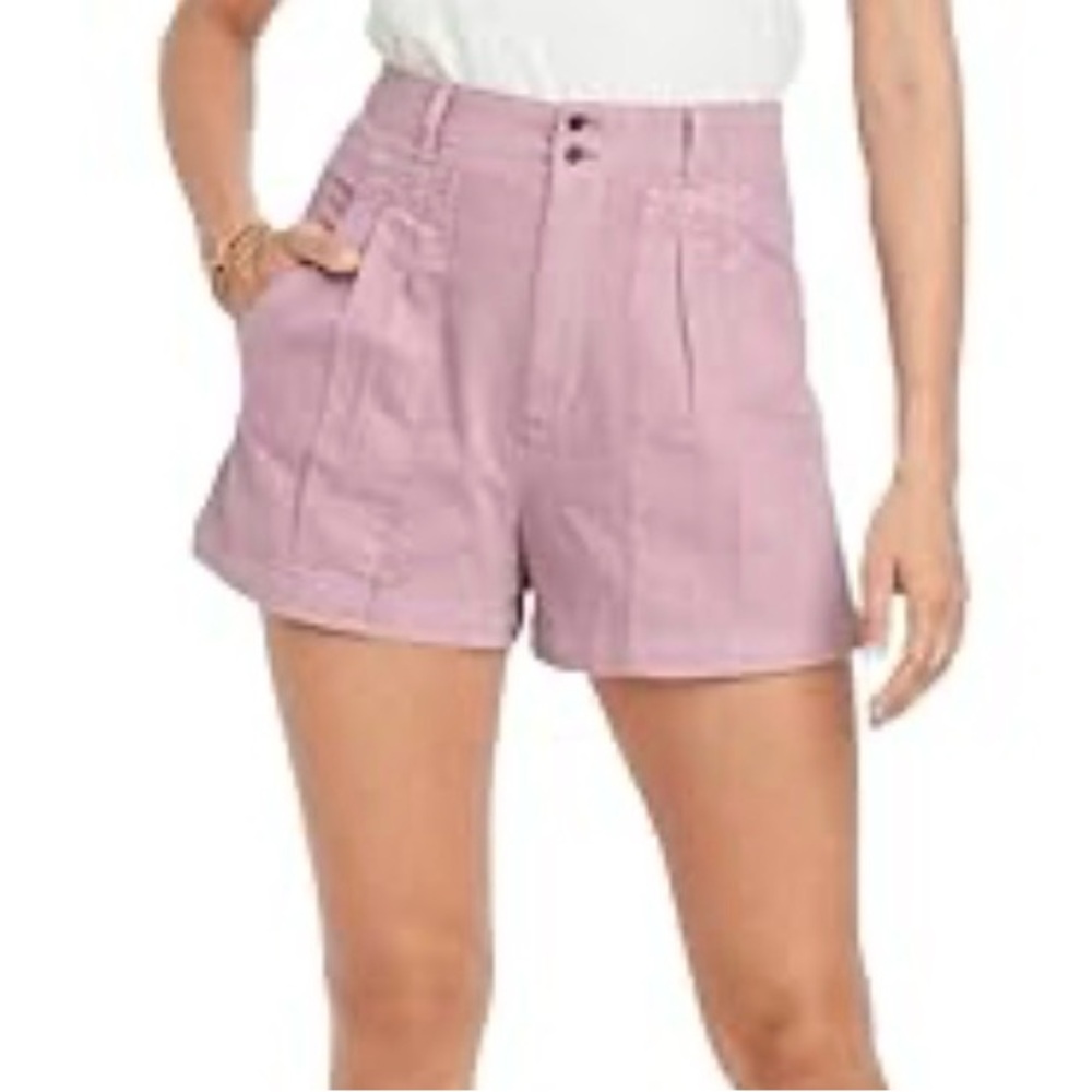 UNIVERSAL THREAD high rise pleated denim short